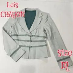 Lois CRAYON テーラードジャケット ライトグリーン Mサイズ 日本製のサムネイル