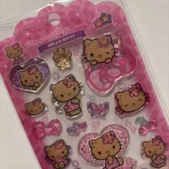 《正規品》ドロップジェリーシール　日焼けキティ