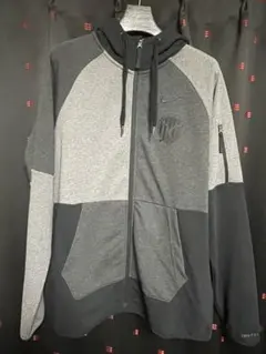 Nike ジップアップパーカー グレー/ブラック