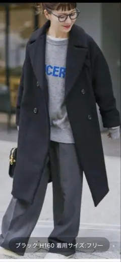 2026年最新】TICCA カラー：ブラック系 ロングコートの人気アイテム