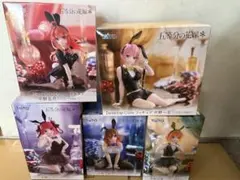 Desktop Cute 五等分の花嫁　バニーver. フィギュア　 5体セット