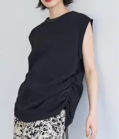 9/25まで　Bonjour Sagan meilmada シャーリングTシャツ