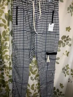 ATTENTION ハウンドトゥースチェックパンツ