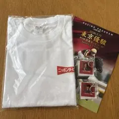 競馬　JRA ニッポンダービー倶楽部　オリジナルTシャツ　アクリルチャーム２種のサムネイル