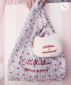 新品未開封　Cath Kidston × Hello Kitty エコバッグのサムネイル