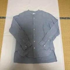 SEVENDAYS=SUNDAY バンドカラー ダンガリーシャツ S ブルーのサムネイル