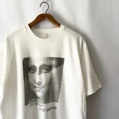 美品 レア 90s ダヴィンチ モナリザ アート Tシャツ L - メルカリ