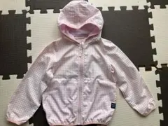 ウィンドブレーカー 薄手 ギンガムチェック110