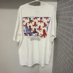 go slow caravan タコ柄 半袖Tシャツ ホワイトのサムネイル