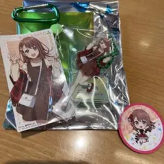 プロセカ　スシロー　コラボ　花里みのり ピック　マルチポーチ　ステッカー