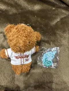 楽天イーグルス グッズ 32 中島大輔 イーグルスベア キーホルダー 2つ