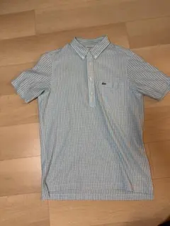 LACOSTE ラコステ ポロシャツ チェック柄