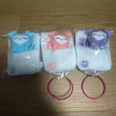 TWICE LOVELYS おふとんリールパスケース 3体セット