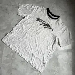トミーヒルフィガー Tシャツ ホワイト L 刺繍 ロゴ 綿100 コットンのサムネイル