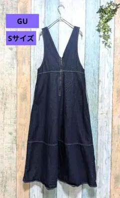 GU デニムジャンパースカート Sサイズ