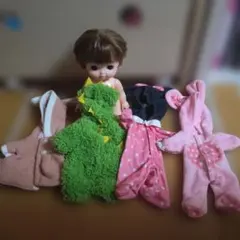 レミンちゃん ドール　恐竜衣装など5点セット メルちゃん