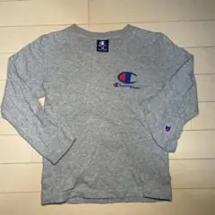 Champion 長袖カットソー 130 グレー