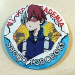 轟焦凍　缶バッジ　僕のヒーローアカデミア　ヒロアカ　キャラクター　アニメ　グッズ