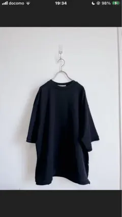 2026 新品未使用 LIFILL ウール半袖Tシャツ ブラック 8月購入 - メルカリ