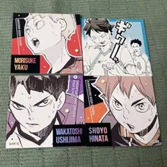 ハイキュー スクエアステッカーコレクション 2 夜久 及川 岩泉 牛島 日向