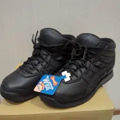 asics ブラック ハイカットスニーカー 新商品