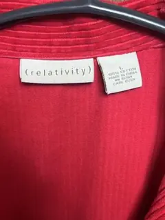 (relativity) コーデュロイ レッドのサムネイル