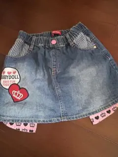 BABYDOLL デニムスカート 130サイズ