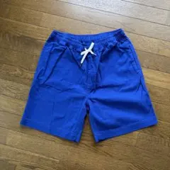 【美品】ルートスリーワイドシルエット ショートパンツ ハーフパンツ M ブルーのサムネイル