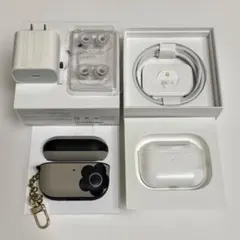 【美品】AirPods Pro 第2世代 USB-C【付属品完備】 Apple AirPods Pro (第2世代) USB-C充電ケース付き未開封 Amazon