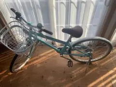 子供用自転車 24インチ マハロ ライトグリーン イオンバイク　maharo 子供用自転車 24インチ マハロ ライトグリーン イオンバイク