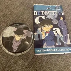 名探偵コナン スクエア缶バッジ ジン　ユニバーサルスタジオジャパン　缶バッジ conan5th_shikaku_canbadge_cona