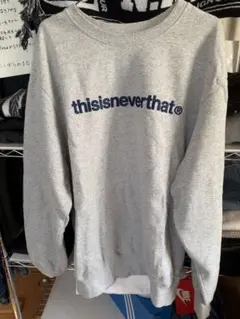 thisisneverthat スウェット グレーのサムネイル