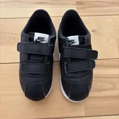 【未使用】NIKE ブラック スニーカー ベルクロ　15センチ