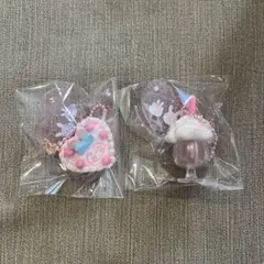 サンリオ　メゾピアノ　コラボ　シークレットチャーム　マイメロ&キティ2点セット