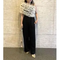 ラグナムーン　ドレス　LADYチュールオフショルパンツドレスのサムネイル
