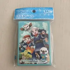 ポケカ　スリーブ 公式　デッキシールド　テル＆ショウ　新品