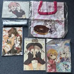 ☆希少品 とらドラ！マイクロファイバーミニタオル4枚セット未開封品