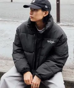 Mark Gonzales/マークゴンザレスオーバーサイズ スタンド中綿ブルゾン