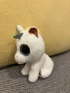 ｔｙ　ユニコーン ぬいぐるみ キーホルダー　ストラップ付き