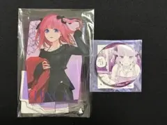五等分の花嫁 アトレ GOTO AKIBA！中野二乃 アクリルスタンド＆缶バッジ