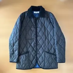 Adam et Rope' キルティングジャケット 黒