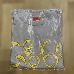 おさるのジョージ バナナ柄 Tシャツ グレー　OJICO 6A 新品タグ付き