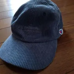 Champion コーデュロイ キャップ ネイビー