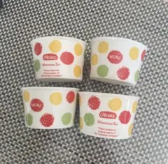 アフタヌーンティー Heinz コラボ カラフルドットボウル 4個セット