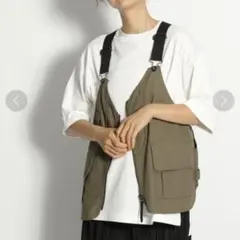 Niko and…／ポケットポケットベスト／カーキ／F