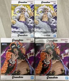 ワンピース ティーチ ルフィ Grandista フィギュア 4体セット | Mercari