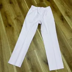 淺粉色西褲 鬆緊腰