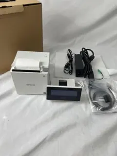 中古■EPSON TM-m30 サーマルプリンター＆ドロアー(NEC)　エアレジ TM-m30(TM30UBE611) Bluetooth+USB対応 レシートプリンター