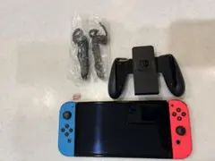 Nintendo Switch 有機ELモデル　本体 青と赤のジョイコン　美品。