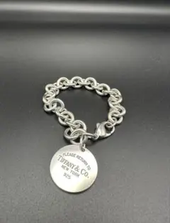 Tiffany & Co. 925シルバーチェーンブレスレット 箱付き